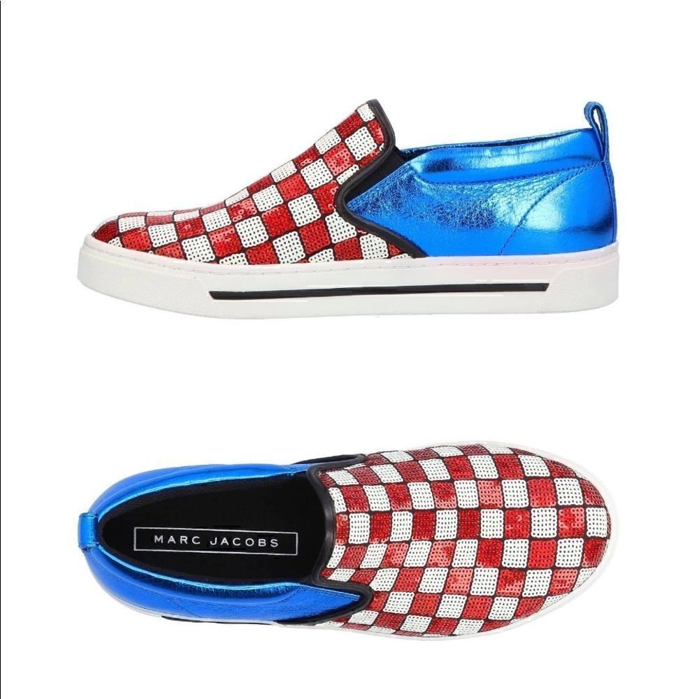 Marc Jacobs checkerboard slipons  - Picture 3 of 4